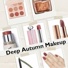 the best deep autumn makeup colors to