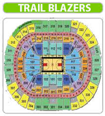 69 Perspicuous Blazers Interactive Seating Chart