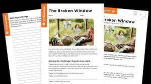 People tend to use the active voice rather than the passive voice when they are writing, but the passive voice is often used for particular reasons. Passive Voice Story Starters Year 6 Tricky Grammar Worksheets Plazoom