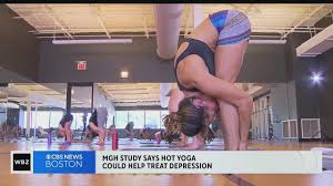 hot yoga could help treat depression