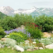 Having a garden wall made of rocks adds to the natural beauty of the whole scene. Rock Garden Design Ideas Better Homes Gardens