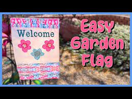 Easy Garden Flag The Sewing Room
