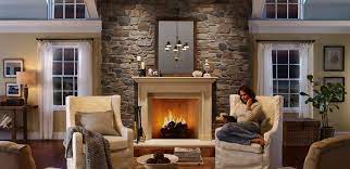 Northern Virginia Gas Log Fireplace