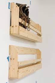 Wooden Shoe Rack Diy Vertical Wall