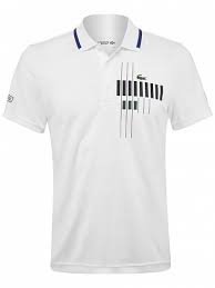 Also notice how the retail lacoste djokovic polo shirts had 3 buttons from wimbledon 2017 to wimbledon 2018 (those + rg17 were 100% polyester). Lacoste Novak Djokovic At Master Tour Men S Nd Tennis Polo Shirt White Tennisheart Co Uk