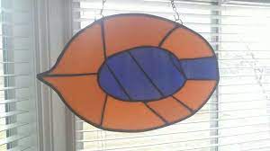 Stained Glass Chicago Bears Logo