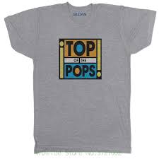 Top Of The Pops Inspired Music Concert 80s 90s Chart Indie Rnb Mens Grey T Shirt Tshirt High Quality