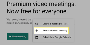 how to schedule a google meet