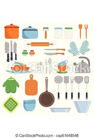 Alibaba.com offers kitchen tools utensils and equipment in different materials such as metal and plastic and a wide range of colors. Kitchen Equipments And Utensils Big Set Icons Isolated On White Background Cooking Tools Objects Collection Kitchenware In Canstock