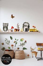 forest animals wall decal woodland wall
