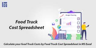 food truck cost spreadsheet the