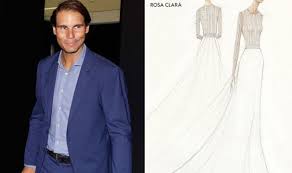 According to media reports, the wedding took place before 350 guests in a lavish ceremony at a privately owned fortress called la fortaleza. Xisca Perello S Wedding Dress Design Emerges After Rafael Nadal Ties The Knot In Majorca Tennis Sport Express Co Uk