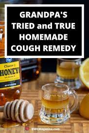 whiskey honey lemon cough syrup