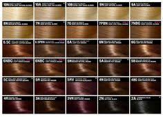 Hair Color Chart Clairol Natural Instincts In 2019 Clairol
