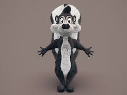 Pepe le pew is an anthropomorphic, french skunk in the looney tunes continuity who is always on the lookout for romance; Artstation Pepe Le Pew 3d Model Mamoon Ul Haq