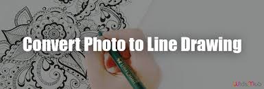 convert photo to line drawing