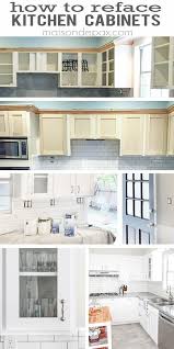 There were multiple styles of kitchen cabinets and doors. Refacing Kitchen Cabinets Maison De Pax Refacing Kitchen Cabinets Diy Kitchen Cabinets Refacing Kitchen Cabinets Diy