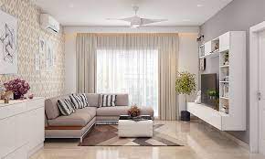 rectangular living room