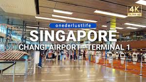 singapore changi airport departure and