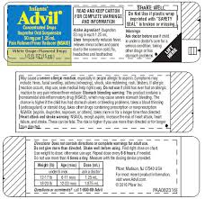 Infants Advil Suspension Drops Wyeth Consumer Healthcare Llc