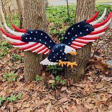 American Eagle Garden Decoration In