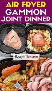 Recipe For Gammon Joint Cooked In Air Fryer gambar png