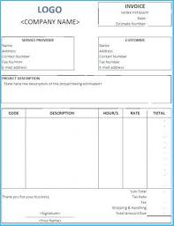 Exciting Invoice Services Rendered Template To Create Your