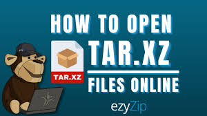 extract tar xz file no limits