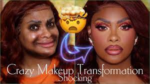 extreme makeup transformation must