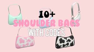 roblox shoulder bag bagguette bags