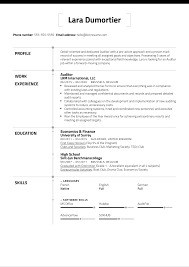 Start creating your cv in minutes by using our 21 customizable templates or view one of our handpicked auditor examples. Free Auditor Resume Sample Kickresume