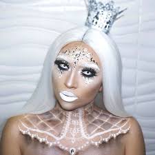 evil ice princess halloween makeup