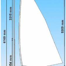 dimension of the laser rig mast and