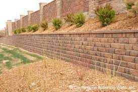Landscape Retaining Wall Construction