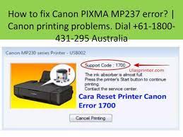 I have a canon mp 230. Canon Code 1700 Fix Error 1700 1701 Canon Printer Reset Printer Red Light Error Solution All Canon Printer Youtube The Ink Absorber Absorbs The Ink Used When Cleaning Is Executed