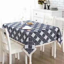 Net Red White Coffee Table Table Cloth