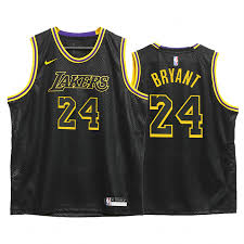 The lakers will wear their black mamba alternative jerseys on 8/24 for game 4 of the first round against portland, according to the nba's lockervision website. Youth Kobe Bryant 24 Lakers Black Mamba Inspired City Black Jersey