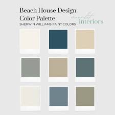 Beach House Color Palette Sherwin