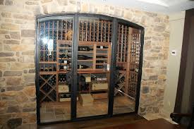 Glass Front Wine Cellar