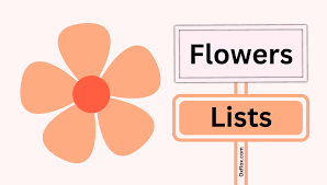 flowers names in english and hindi with