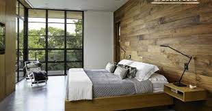 20 Bedroom Designs With Wood Wall