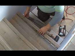 laminate stairs installation how to