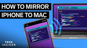 mirror your iphone screen to a mac computer