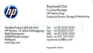 With the industry's most comprehensive portfolio, spanning the cloud to the data center. Hewlett Packard M Sdn Bhd Business Card Directory In Malaysia Business Card Directory In Malaysia