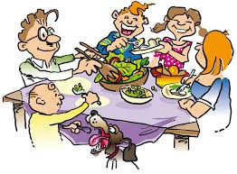 Image result for dinner table clipart