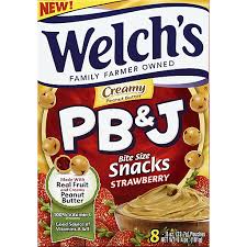 pb j bite size snacks strawberry