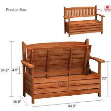 Outdoor Storage Bench Deck Box