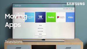 rearrange apps on your tv samsung