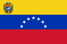 From 1819 to 1831 colombia, ecuador, venezuela and other close territories formed one country known as gran colombia or great colombia (originally república de colombia). Flag Of Venezuela Wikipedia