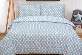 grey white star print bedding offer